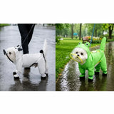 Frog-Style Full-Coverage Raincoat for Small Dogs