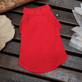 Summer Sleeveless Pet Vest for Dogs and Cats
