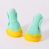 Nylon Knit Dog Shoes with Hook-and-Loop Closures