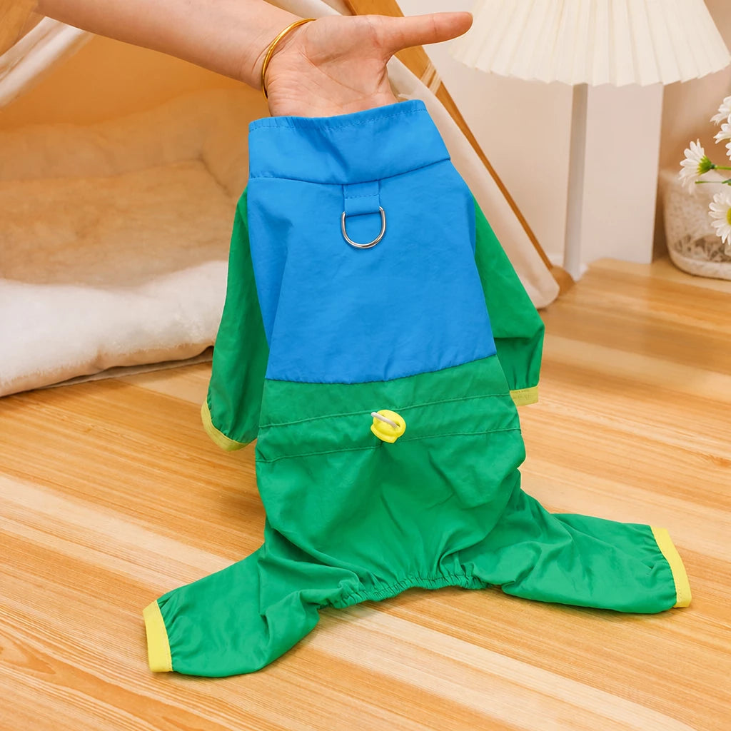 Four-Legged Dog Coat for Outdoor Wear