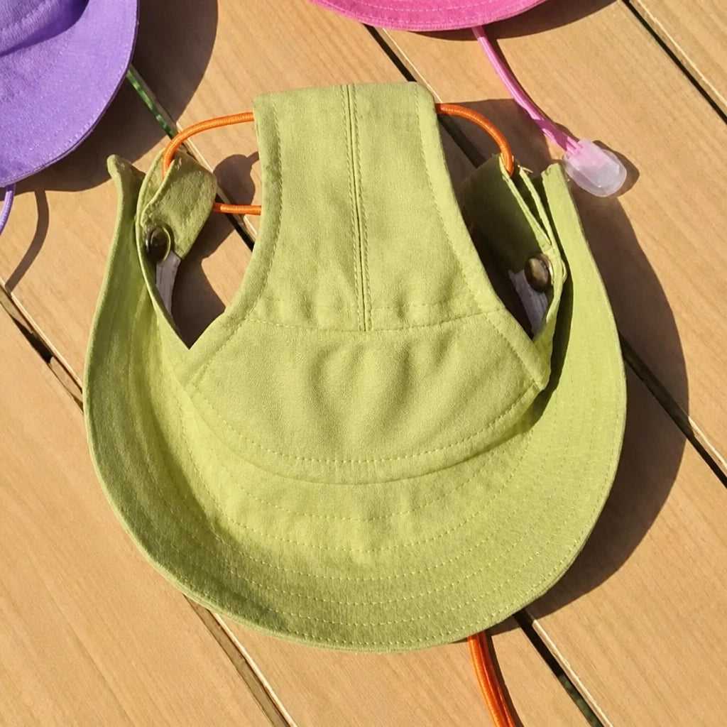 Canvas Outdoor Hat for Dogs and Cats