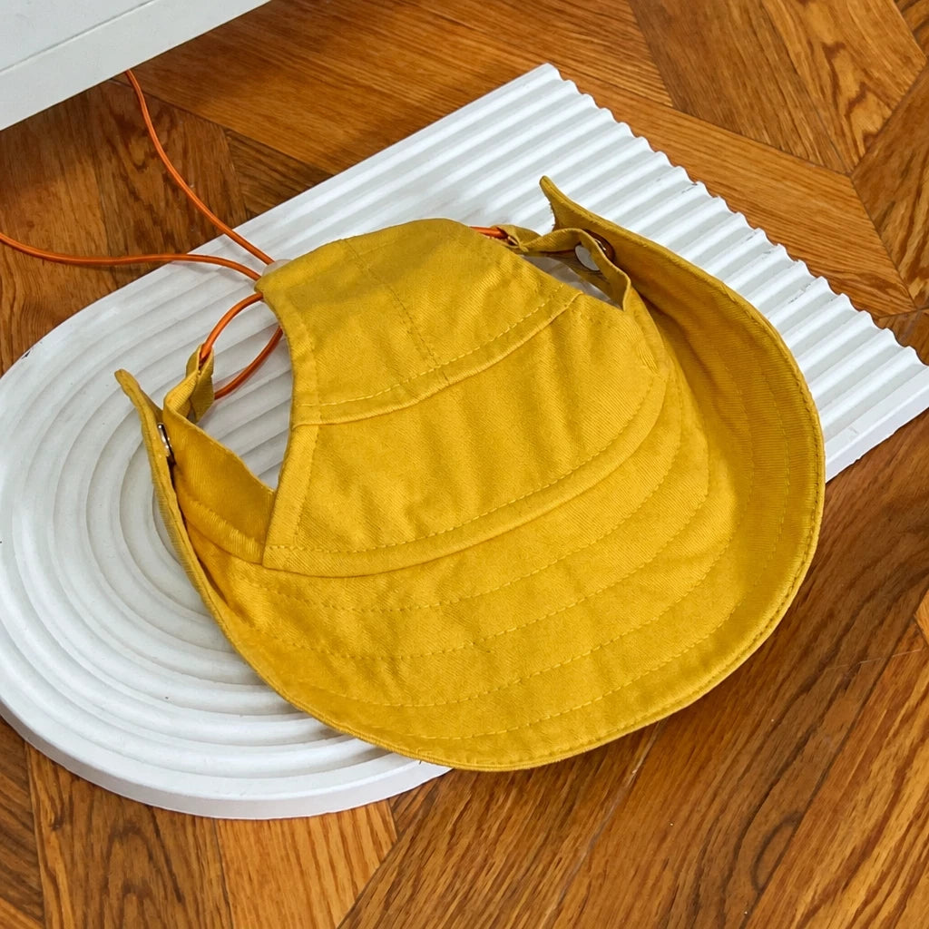 Canvas Outdoor Hat for Dogs and Cats