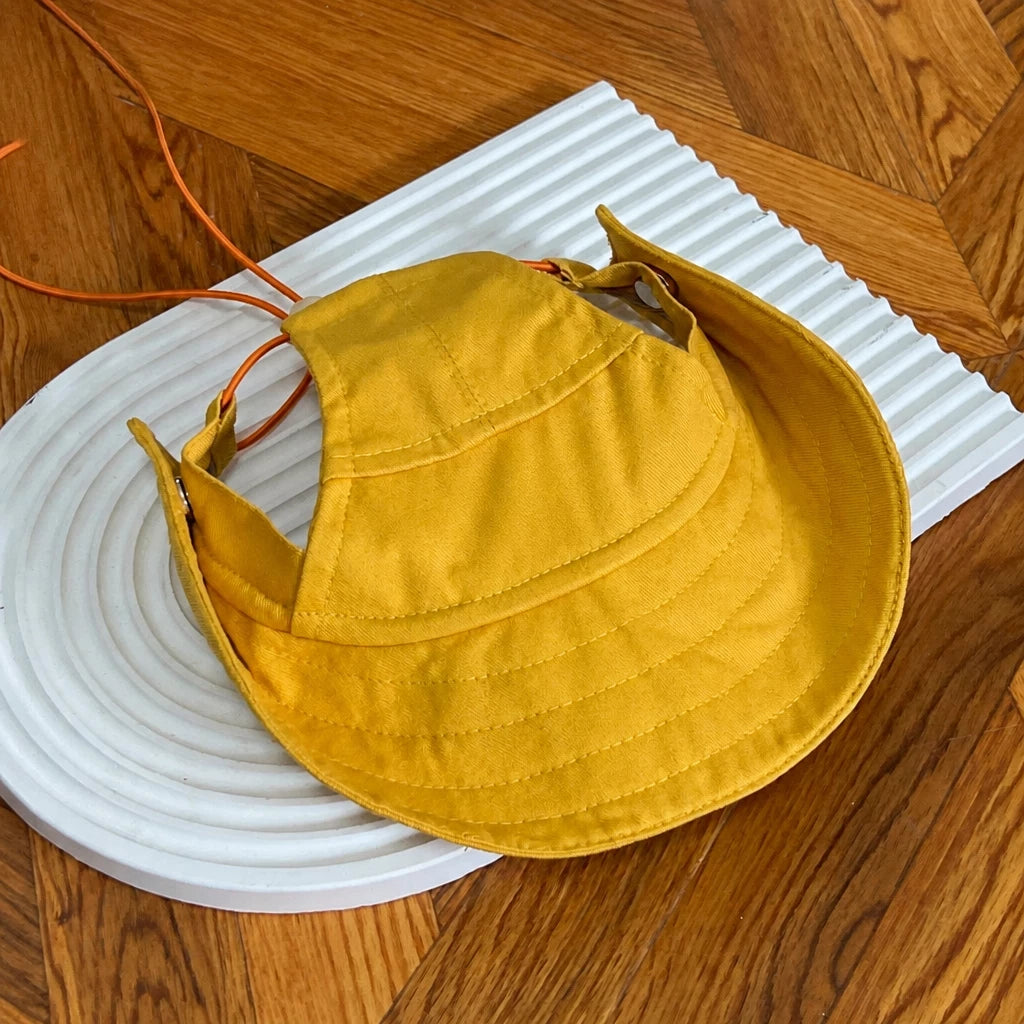 Canvas Outdoor Hat for Dogs and Cats
