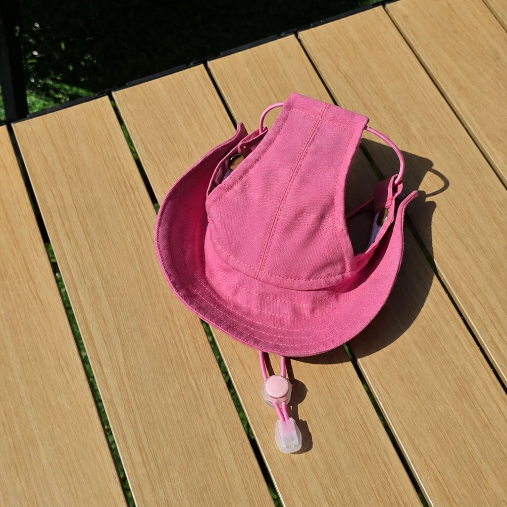 Canvas Outdoor Hat for Dogs and Cats