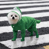 Four-Leg Waterproof Raincoat for Small Dogs