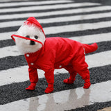 Four-Leg Waterproof Raincoat for Small Dogs