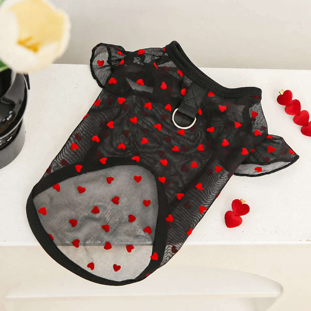 Lightweight Mesh Pet Shirt for Dogs and Cats