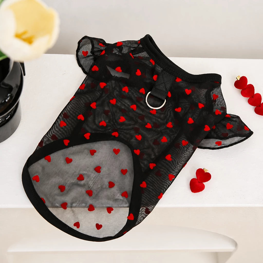 Lightweight Mesh Pet Shirt for Dogs and Cats