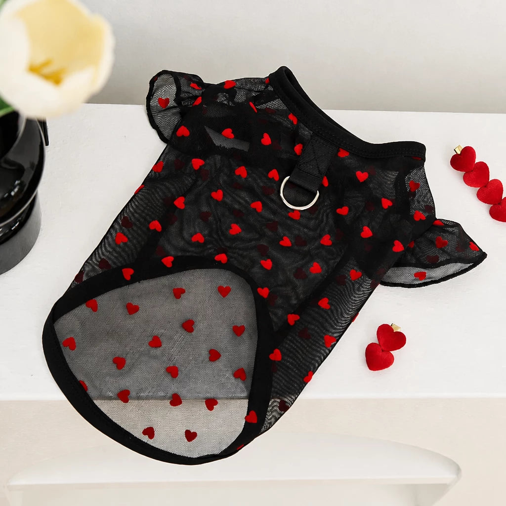 Lightweight Mesh Pet Shirt for Dogs and Cats