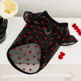 Lightweight Mesh Pet Shirt for Dogs and Cats