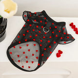 Lightweight Mesh Pet Shirt for Dogs and Cats