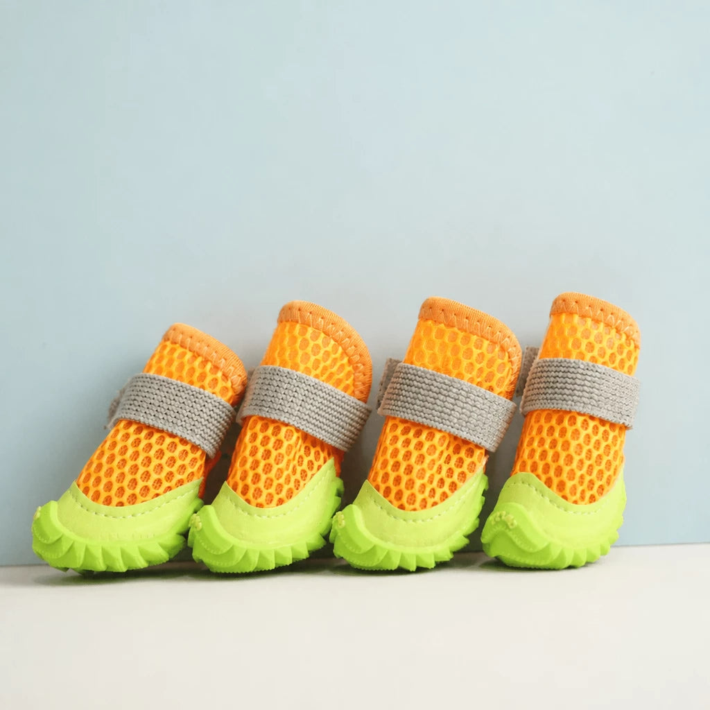 Breathable Mesh Dog Shoes with Soft Soles for Small Dogs