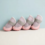 Breathable Mesh Dog Shoes with Soft Soles for Small Dogs