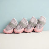 Breathable Mesh Dog Shoes with Soft Soles for Small Dogs