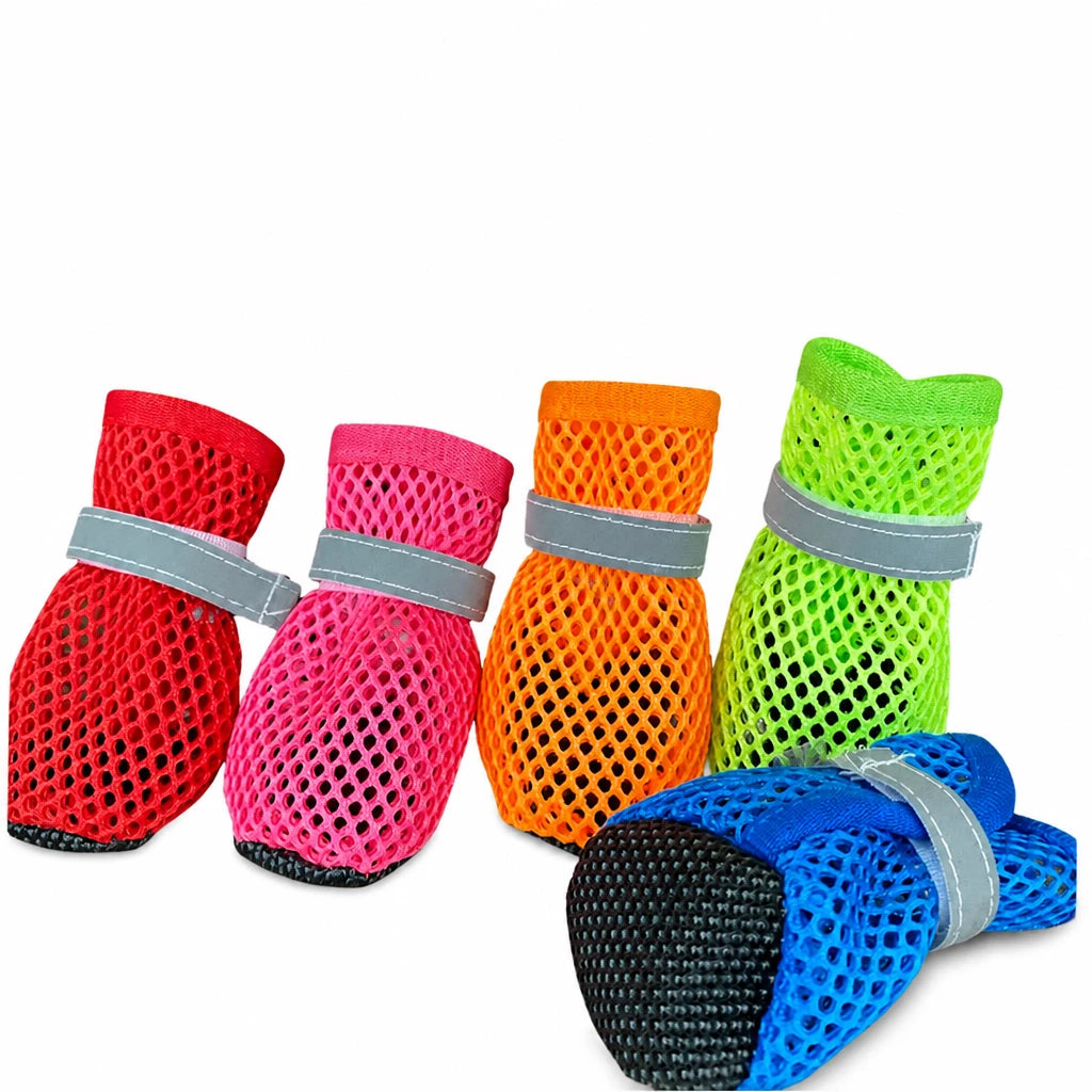 Dog Booties with Soft, Non-Slip Soles