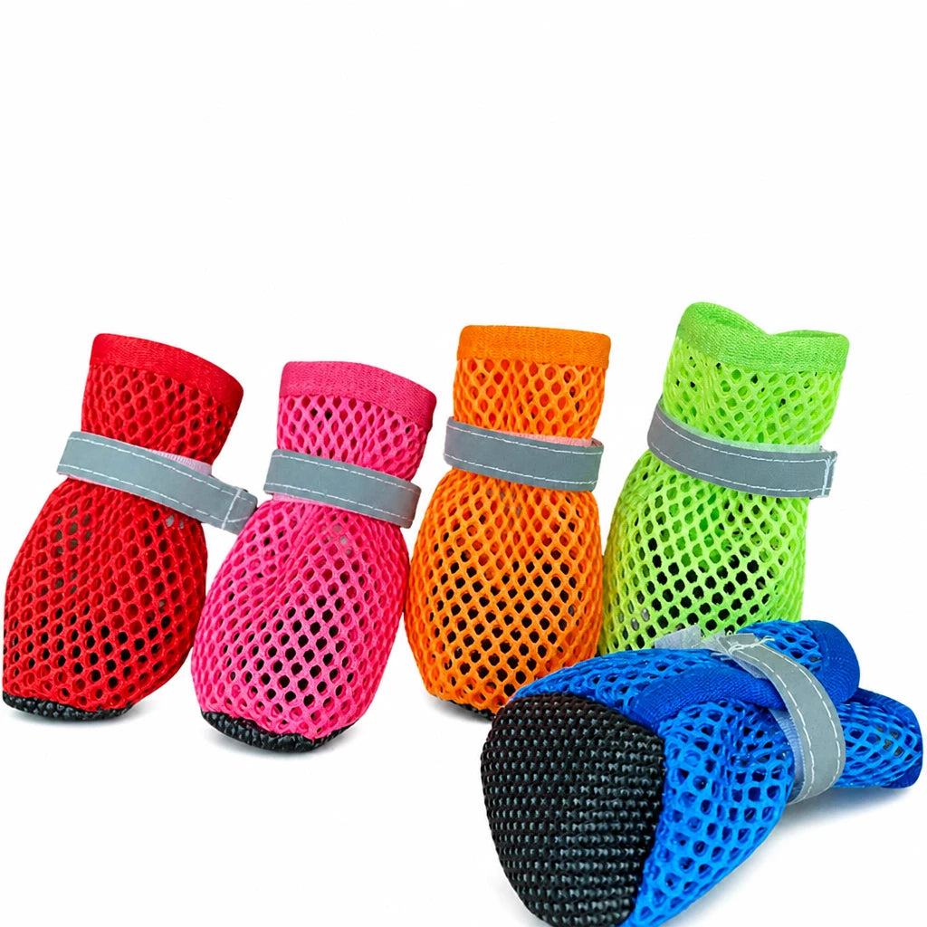 Dog Booties with Soft, Non-Slip Soles