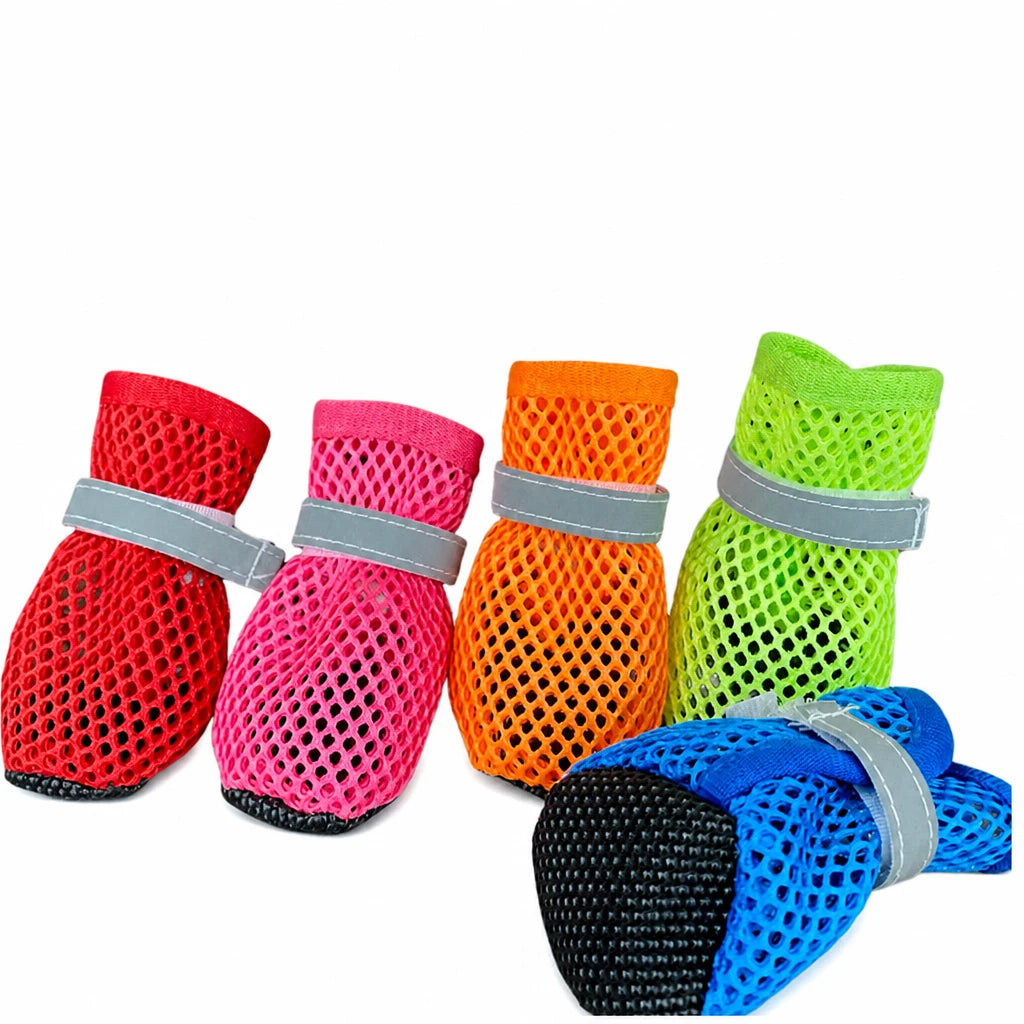 Dog Booties with Soft, Non-Slip Soles