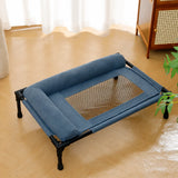 Elevated Pet Cot with Removable, Washable Cover