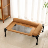 Elevated Pet Cot with Removable, Washable Cover
