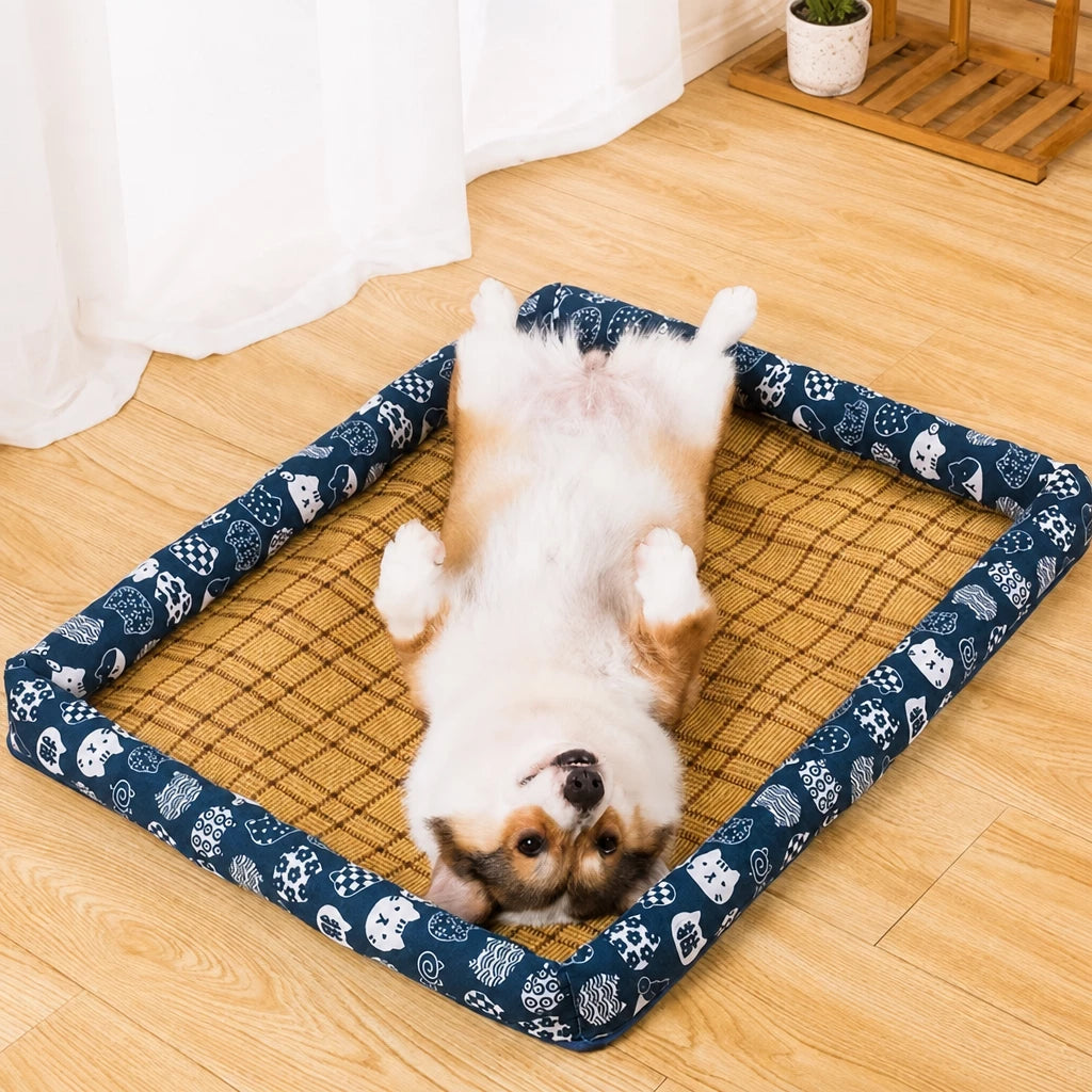 Summer Pet Bed Mat for Dogs and Cats