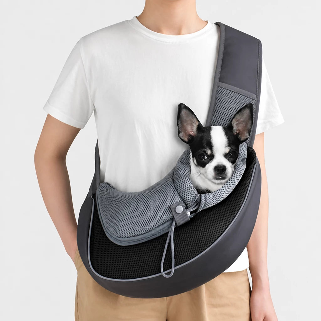 Mesh Pet Carrier Backpack for Small Dogs