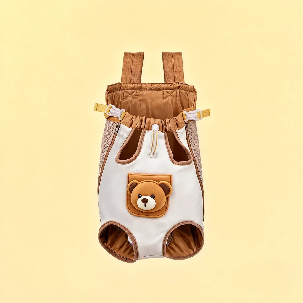 Front-Carrying Pet Backpack Carrier for Small Dogs & Cats