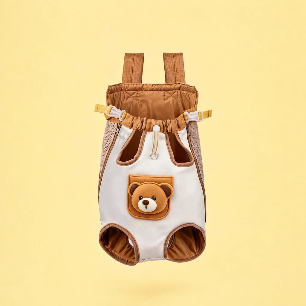 Front-Carrying Pet Backpack Carrier for Small Dogs & Cats
