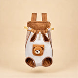 Front-Carrying Pet Backpack Carrier for Small Dogs & Cats