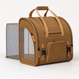 Expandable Pet Carrier Backpack for Cats and Small Dogs