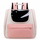 Large-Window Pet Carrier Backpack for Cats and Small Dogs