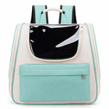 Large-Window Pet Carrier Backpack for Cats and Small Dogs