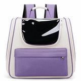 Large-Window Pet Carrier Backpack for Cats and Small Dogs