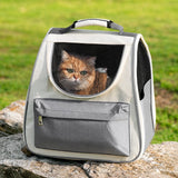 Large-Window Pet Carrier Backpack for Cats and Small Dogs