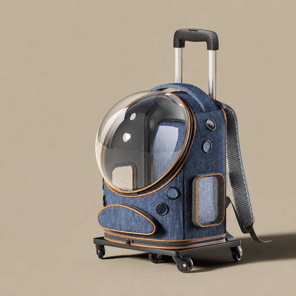 Pet Carrier Backpack with Panoramic Window