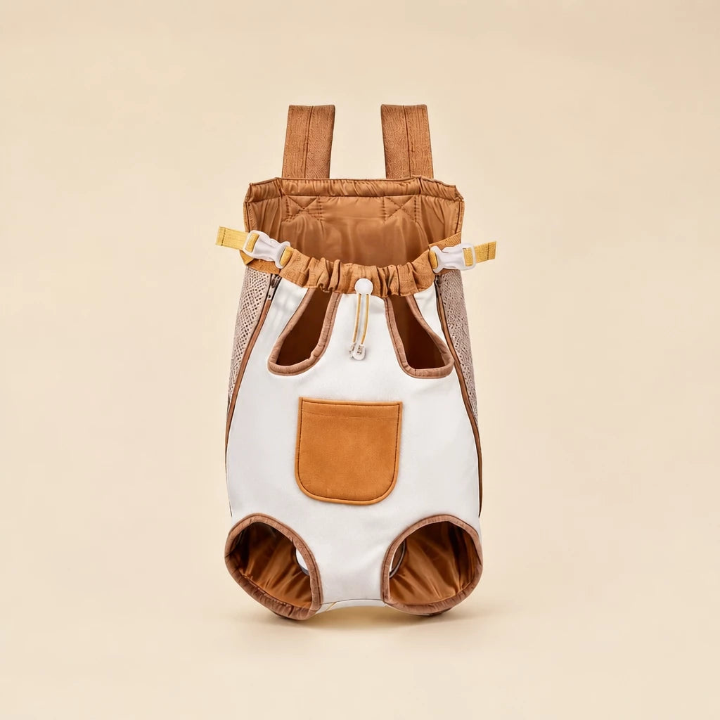 Nylon Pet Carrier Backpack for Dogs and Cats