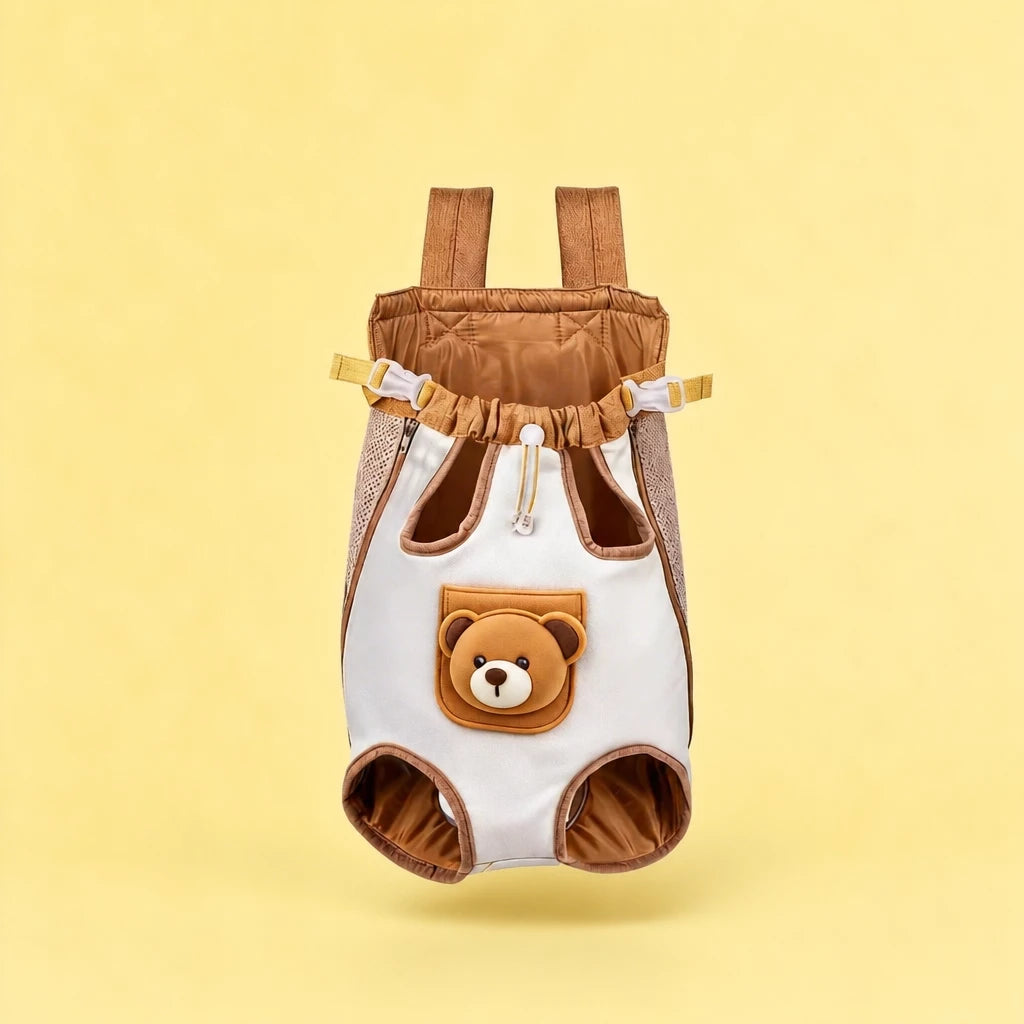 Nylon Pet Carrier Backpack for Dogs and Cats
