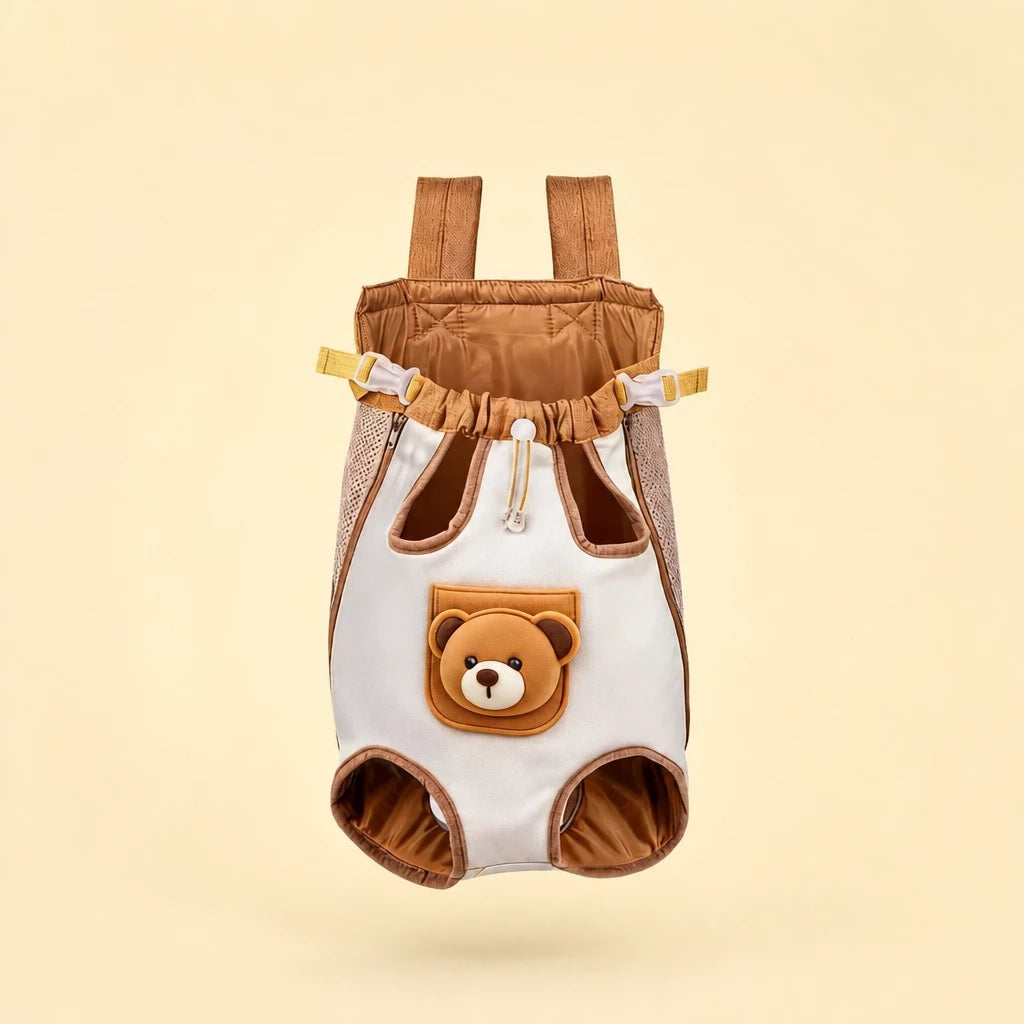 Nylon Pet Carrier Backpack for Dogs and Cats