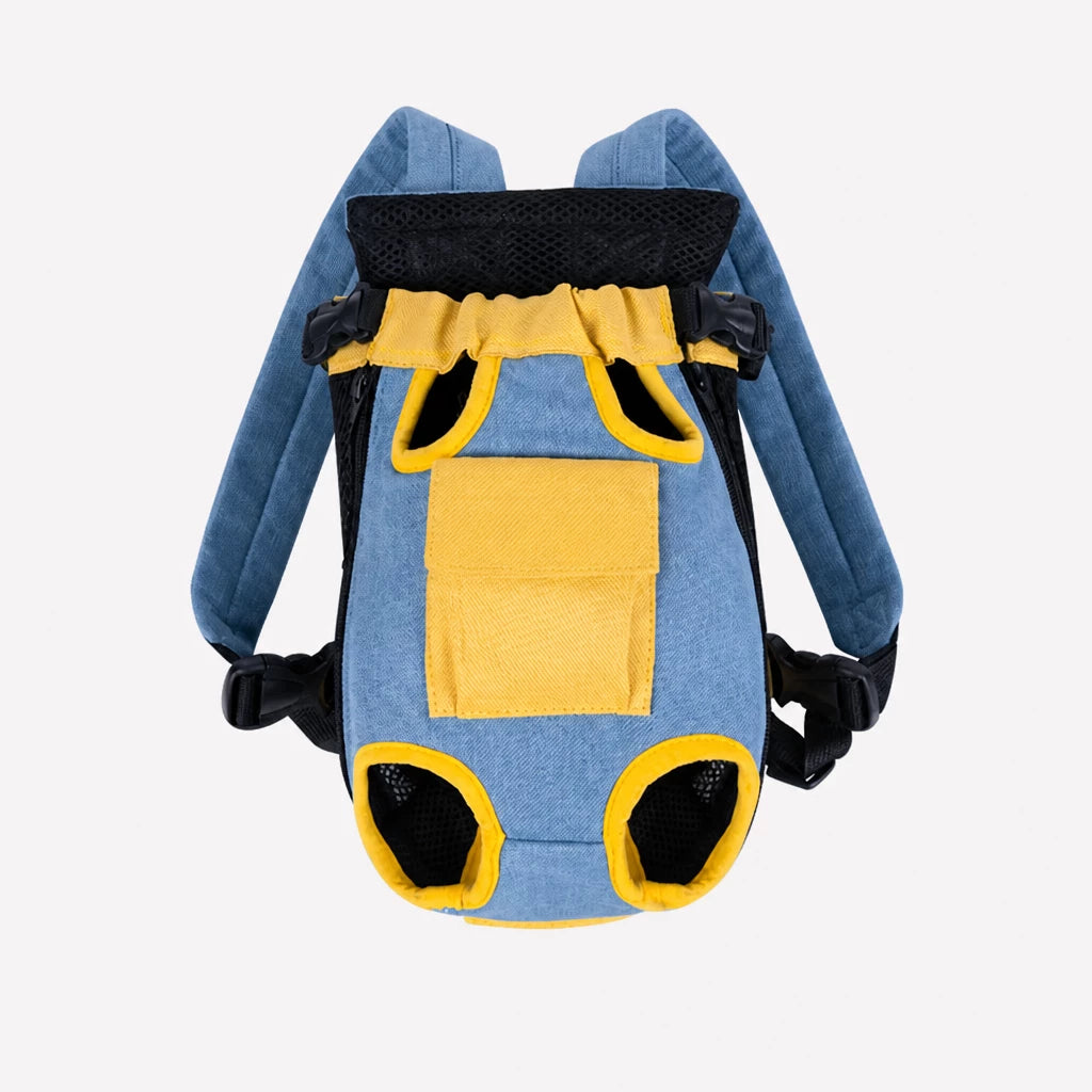 Nylon Pet Carrier Backpack for Dogs and Cats
