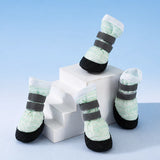 Soft-Sole Nylon Dog Boots for Small to Medium Dogs