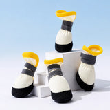 Soft-Sole Nylon Dog Boots for Small to Medium Dogs