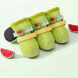 Breathable Soft-Sole Dog Shoes for Outdoor Walks