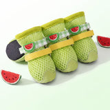Breathable Soft-Sole Dog Shoes for Outdoor Walks