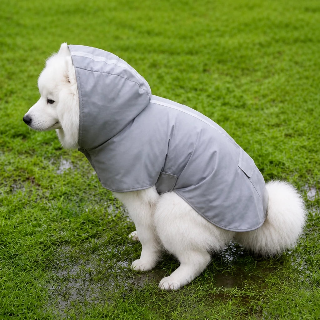 Dog Raincoat for Rainy-Day Walks