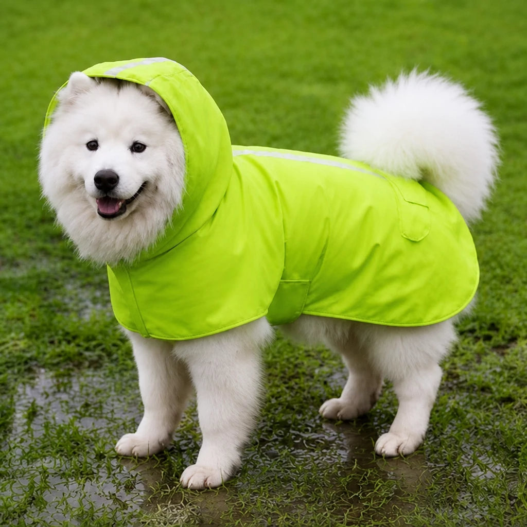 Dog Raincoat for Rainy-Day Walks