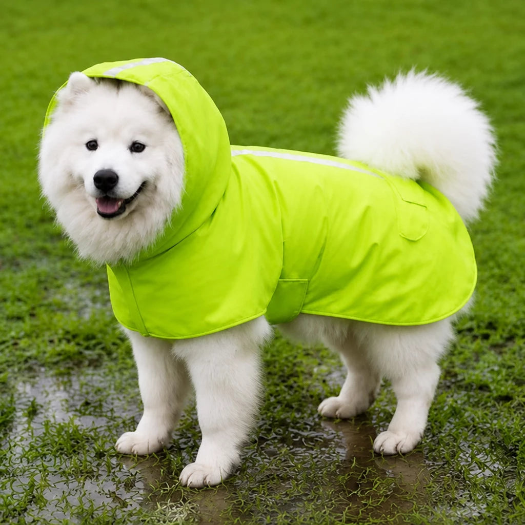 Dog Raincoat for Rainy-Day Walks