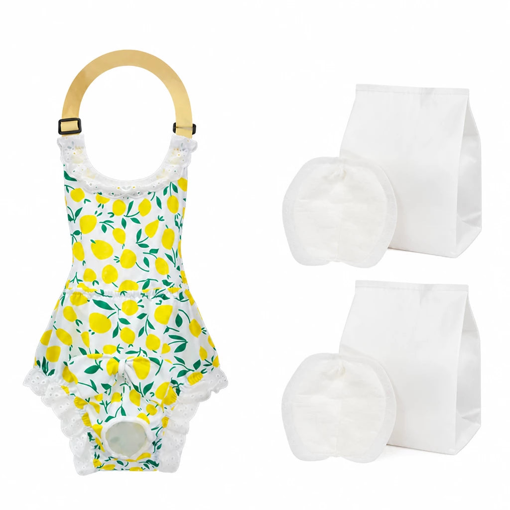 Cotton Dog Diaper for Female Dogs During Heat Cycles