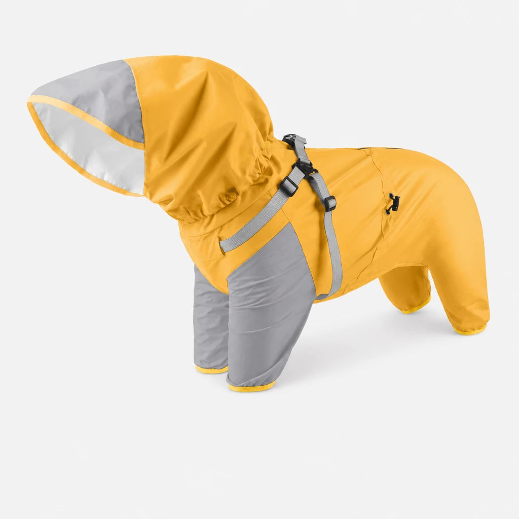 Four-Legged Waterproof Dog Raincoat