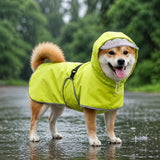 Waterproof Dog Raincoat with Belly Coverage