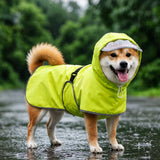 Waterproof Dog Raincoat with Belly Coverage