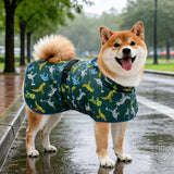 Waterproof Dog Raincoat with Belly Coverage